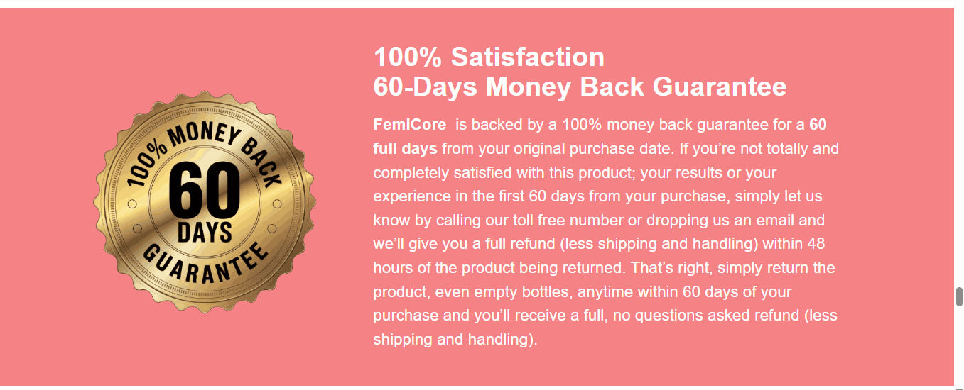 60-Days Money Back Guarantee
